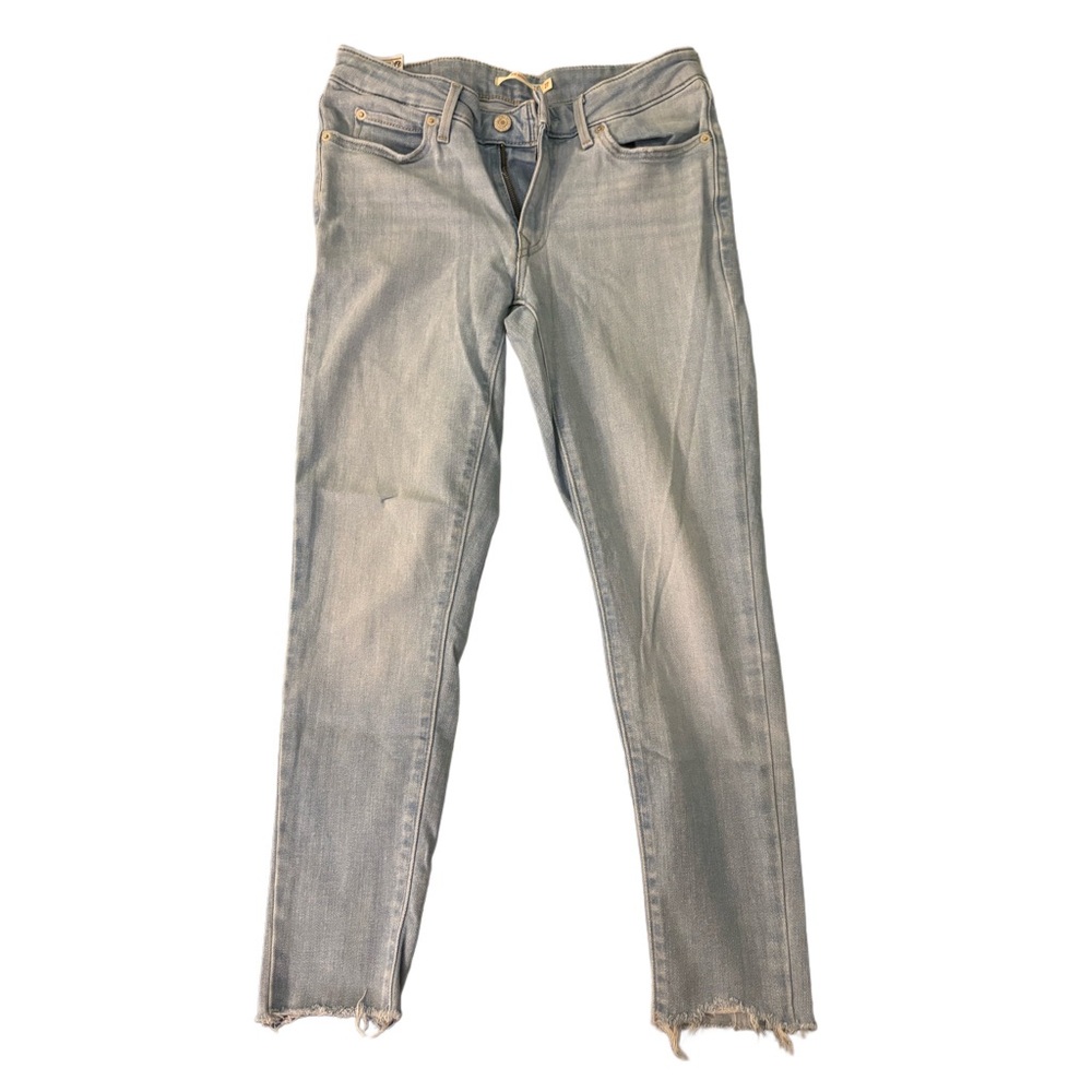 Levi’s Classic Skinny Cut Raw Stylish 711 Skinny Gray Women's Jeans